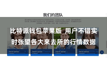 比特派钱包苹果版 用户不错实时张望各大来去所的行情数据