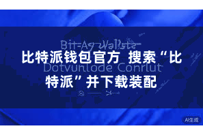 比特派钱包官方  搜索“比特派”并下载装配