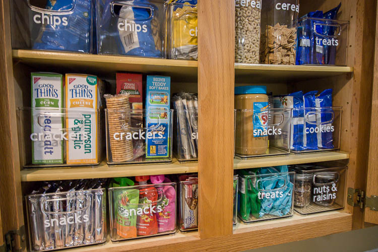 How to Organize Food in Kitchen Cabinets