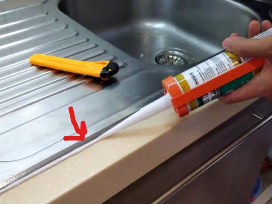 How to Recaulk Your Kitchen Sink